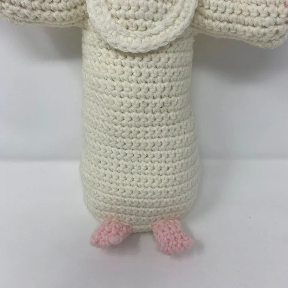 Vintage Handmade Crochet Angel Plush‎ Stuffed 14